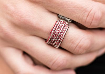 Paparazzi Ring- Brand SPARKLING New – Red