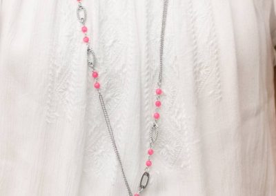 Isnt She Charming – Pink Paparazzi Necklace