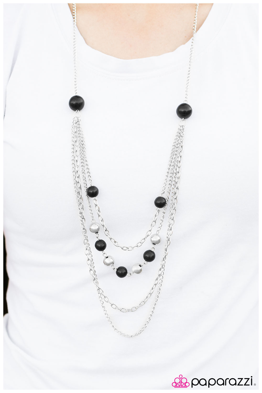 Roman Holiday - Black - Paparazzi $5 Jewelry Join or Shop Online