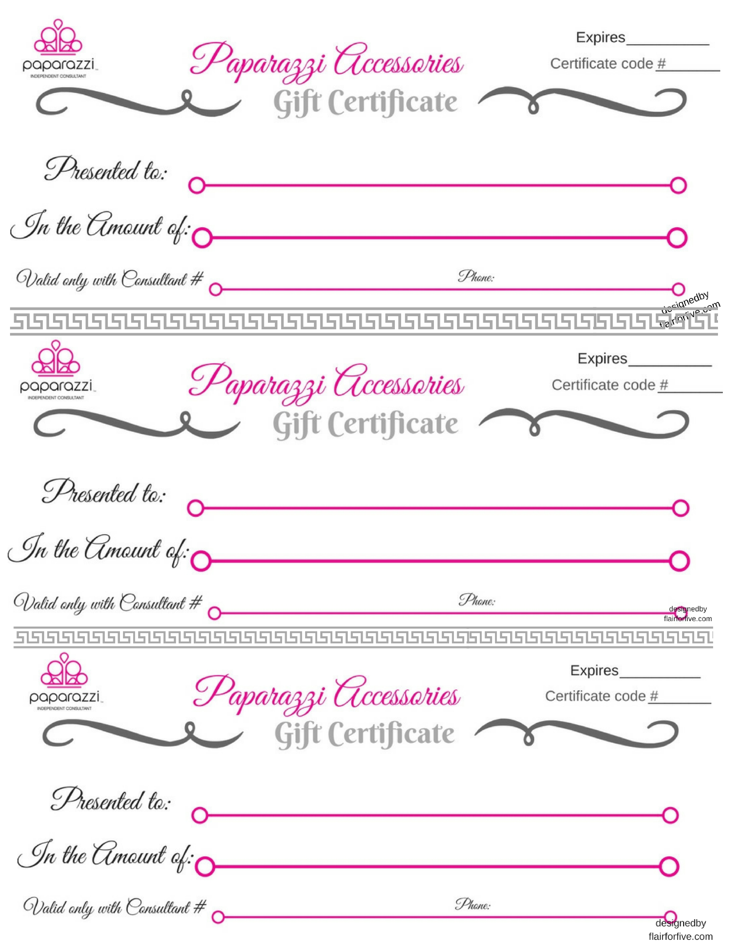 Paparazzi Gift Certificate - Paparazzi $5 Jewelry Join or 