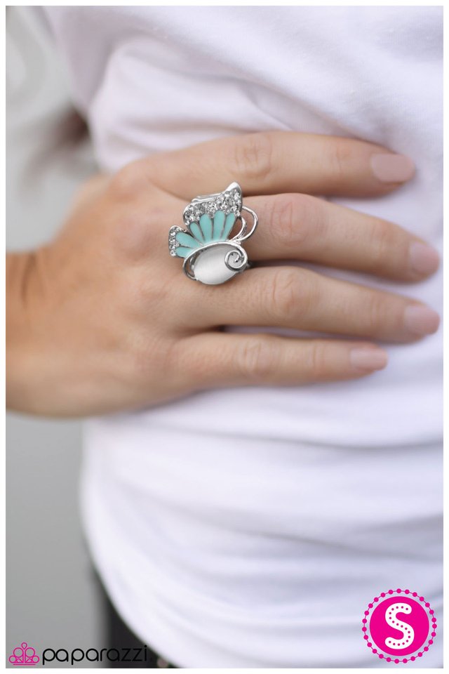 Blue moonstone deals ring paparazzi