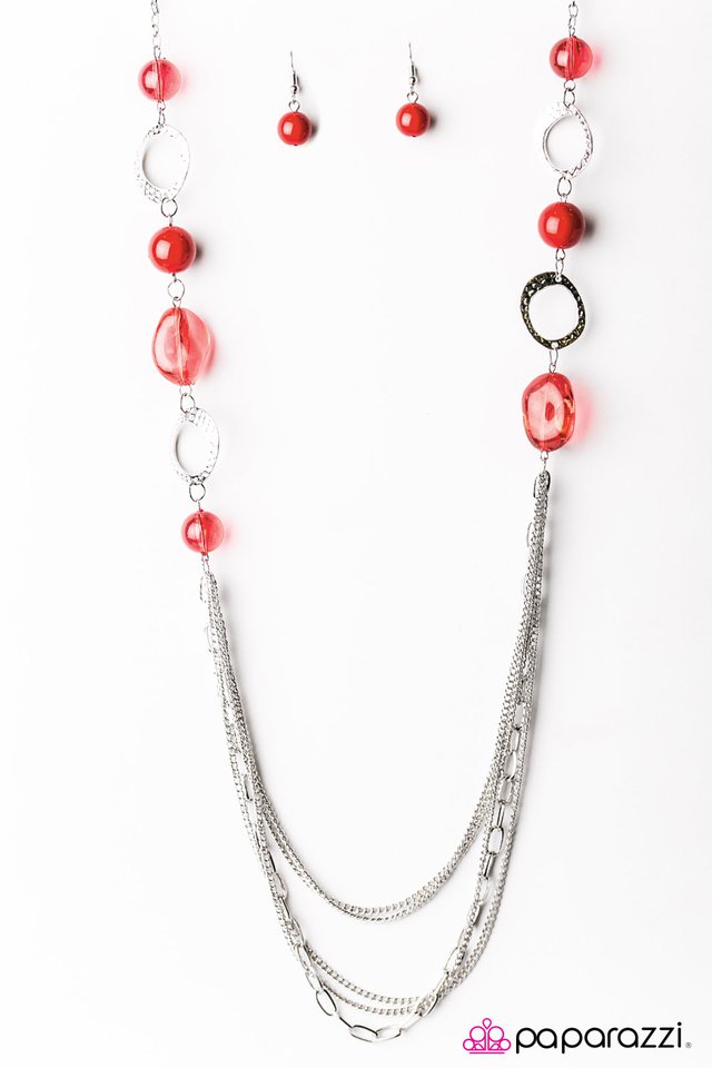 Sassy And Glassy Red Paparazzi 5 Jewelry Join Or Shop Online