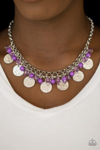 Beachfront Babe - Purple Paparazzi Accessories