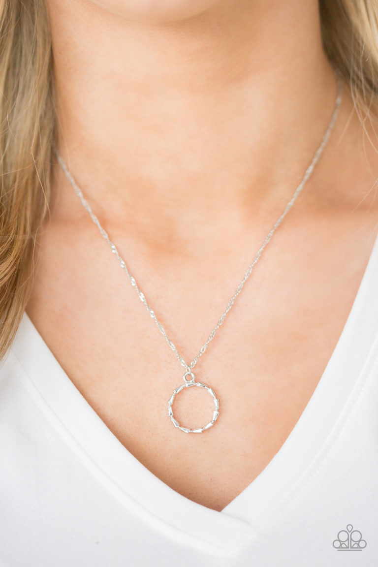 Simply Simple - Silver - Paparazzi $5 Jewelry Join or Shop Online