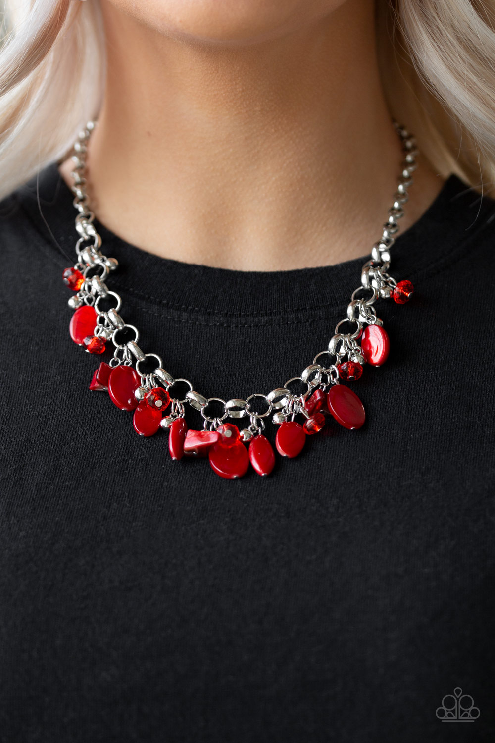 red jewelry