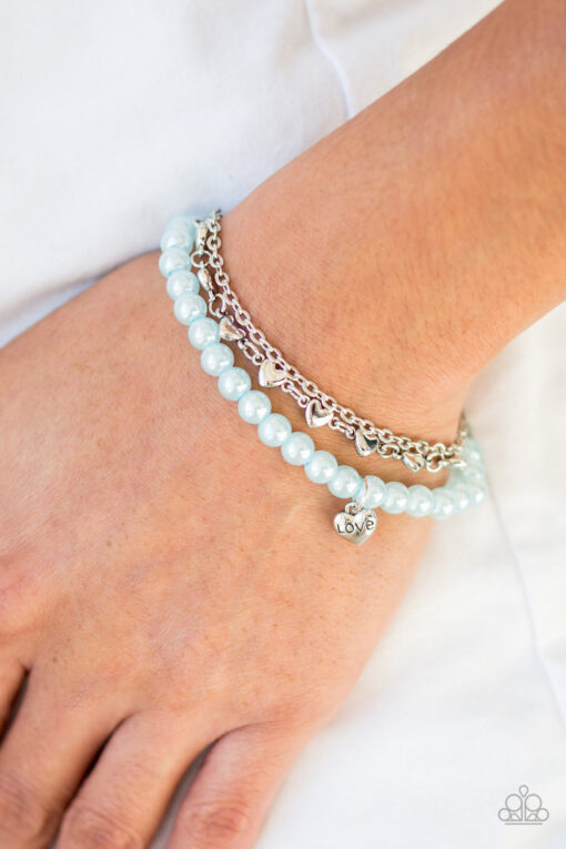 Love Like You Mean It - Blue - Paparazzi $5 Jewelry Join or Shop Online