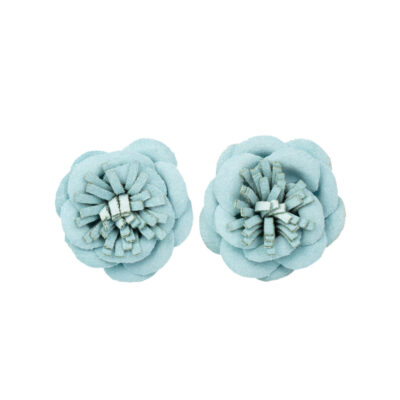 Rosy Posy - Blue Hair Clip